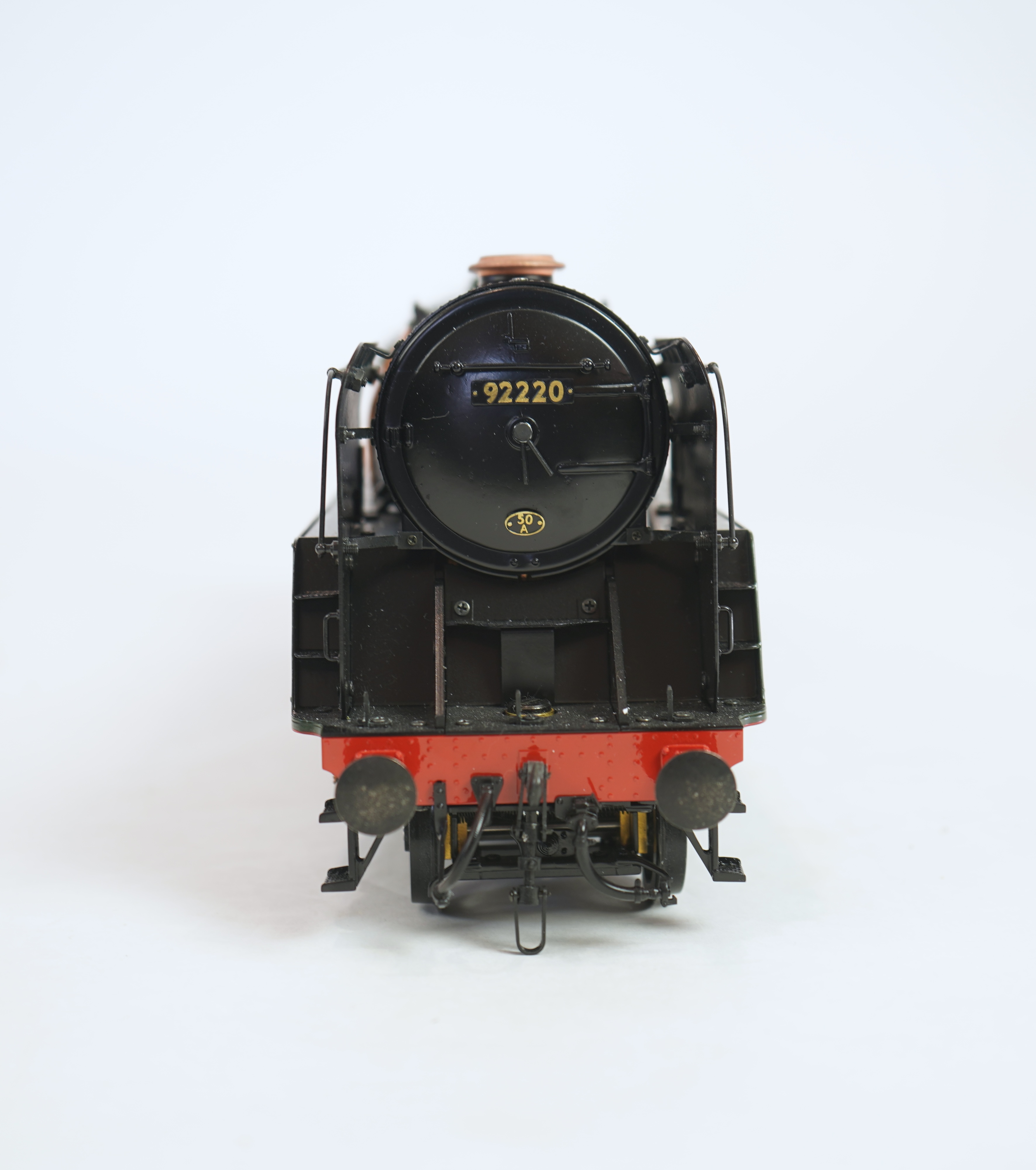 A Gauge One Aster Hobbies live steam BR Class 9F, 2-10-0 tender locomotive, Evening Star 92220, the factory ‘Built Up’ version, spirit fired working two cylinder motion, with assembly instructions, operating instructions